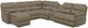 La-Z-Boy® Trouper 7-Piece Marble Reclining Sectional-0