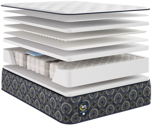 Serta® Cascade Canyon 13.5" Wrapped Coil Plush Pillow Top California King Mattress-2