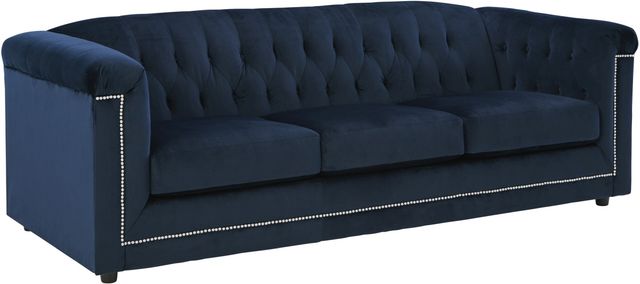 Signature Design by Ashley® Josanna Navy Sofa-0