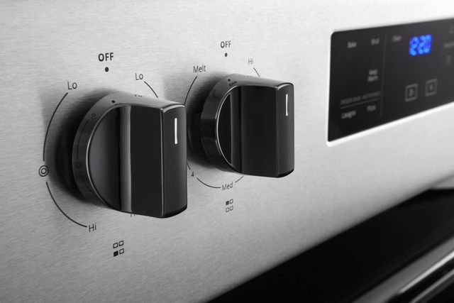 Whirlpool® 30" Stainless Steel Free Standing Electric Range-3