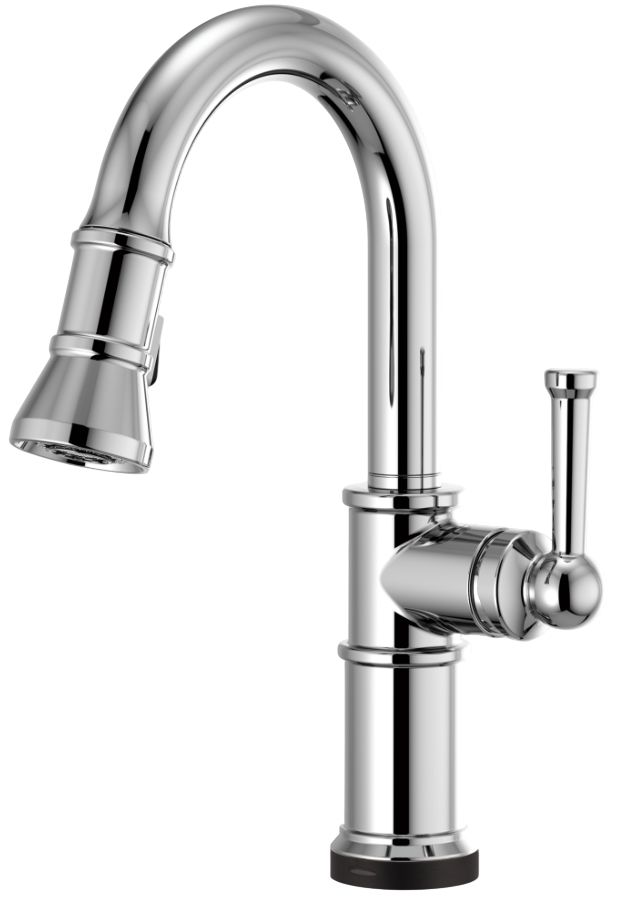 Brizo Artesso® Polished Chrome SmartTouch® Pull-Down Prep Faucet-0