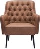 Zuo® Modern Tasmania Vintage Brown Accent Chair-1