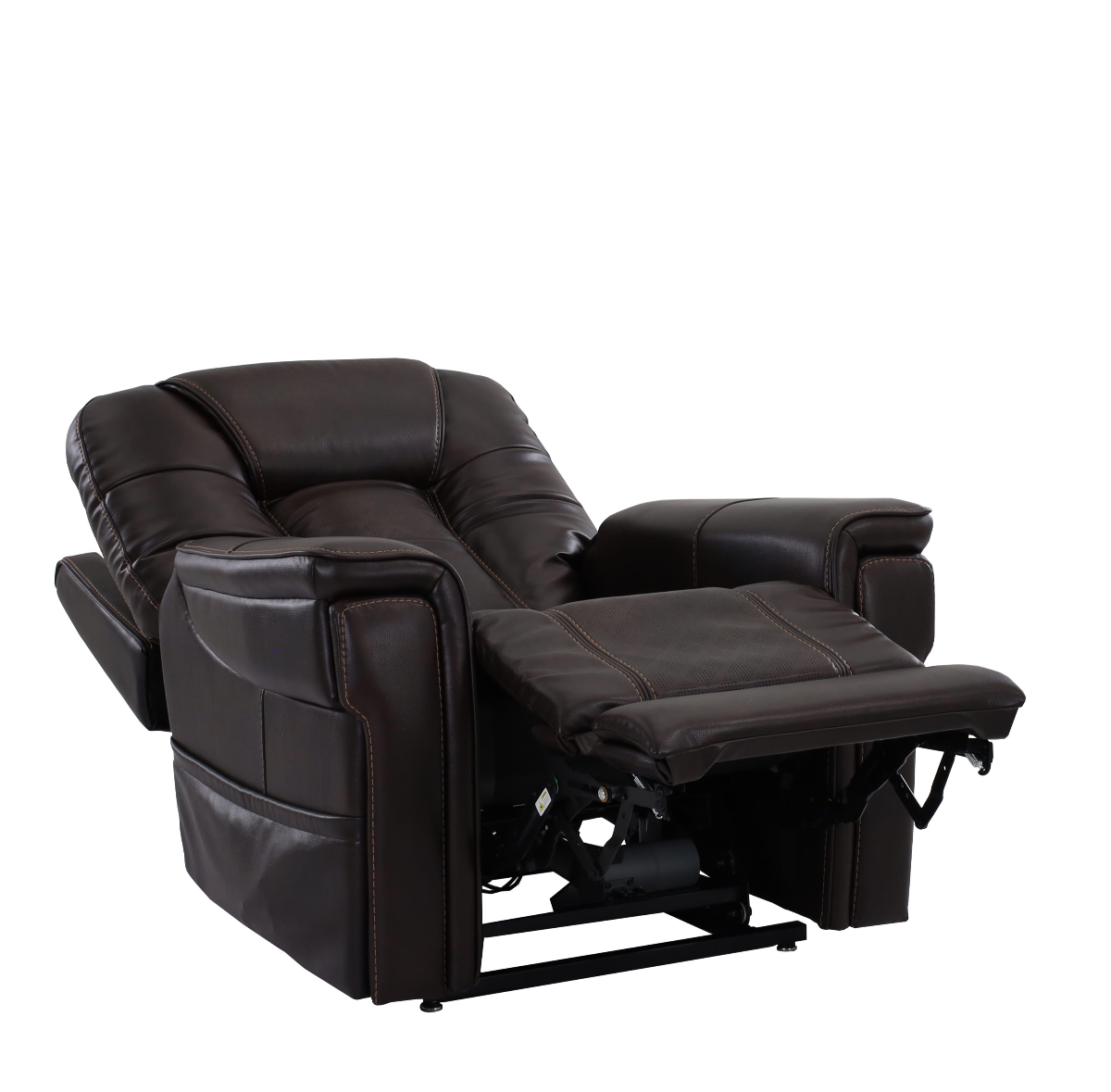 Moto Motion Nick Walnut Power Lift Recliner | Miskelly Furniture