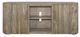International Furniture Direct White Balam Ivory White TV Stand-1