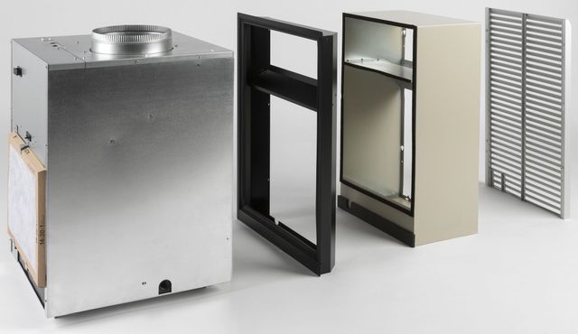 GE® Zoneline® Vertical Air Conditioner-Stainless Steel-3