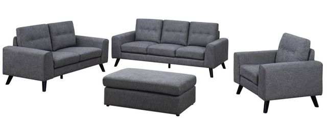 Mazin Furniture Evelyn Neutral Gray Sofa-1
