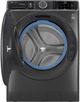 GE® Profile™ Carbon Graphite Front Load Washer and Electric Dryer Laundry Pair-3