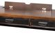 Martin Furniture Hartford Black Rub Electric Sit/Stand Desk-1