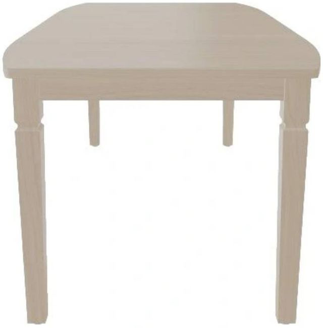 Mavin Customizable 38" Boat Extendable Dining Table with 2 Leaves-2