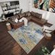 Dalyn™ Rug Company Camberly CM4 Navy 5'x8' Area Rug-3