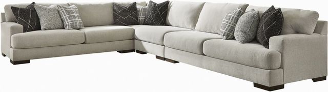 Benchcraft® Artsie 4-Piece Ash L-Shape Sectional-0