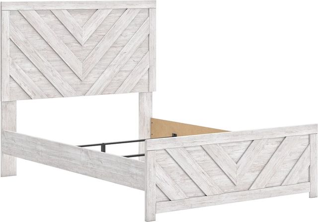 Signature Design by Ashley® Cayboni Whitewash Full Panel Bed-3