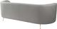 TOV Furniture Flare Cream Chenille Sofa-2