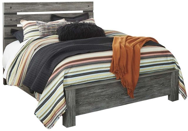 Signature Design by Ashley® Cazenfeld Black/Gray Queen Panel Bed-0