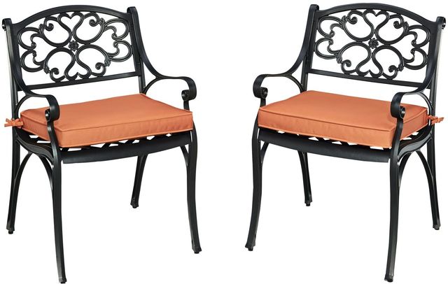 homestyles® Sanibel 5-Piece Black Outdoor Dining Set-2