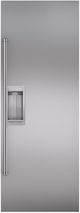 Sub-Zero® Classic 48" Stainless Steel Flush Inset Refrigerator Door Panel with Pro Handle-0