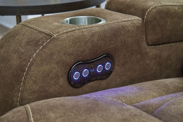 Signature Design by Ashley® Wolfridge Brindle Power Recliner-3
