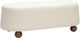 TOV Furniture Jaine Cream Bench-0