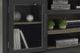 Signature Design by Ashley® Foyland Black/Brown TV Stand with Fireplace Option-3