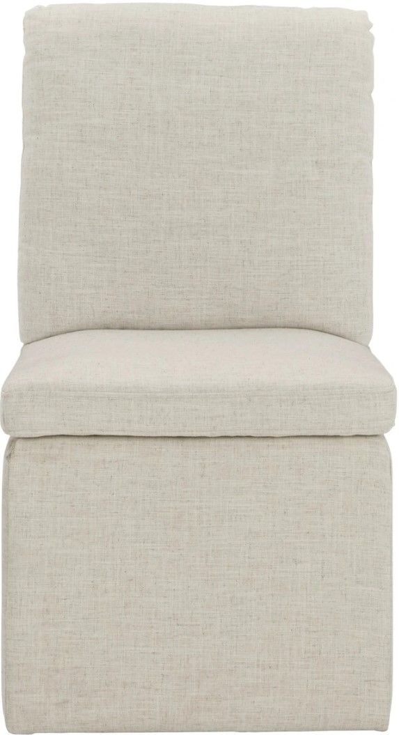 Millennium® by Ashley® Krystanza Oatmeal Upholstered Dining Side Chair-1
