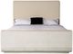Hooker® Furniture Modern Mood Diamond/Inverness Natural Queen Upholstered Panel Bed-1