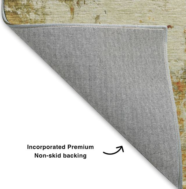 Dalyn™ Rug Company Ravenna RN1 Olive 5'x8' Area Rug-3