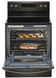 Whirlpool® 30" Black Stainless Freestanding Electric Range-2