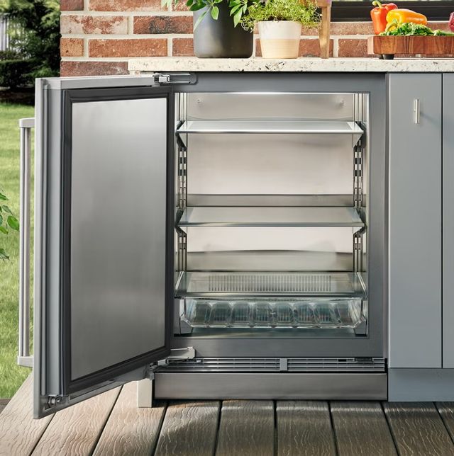 Sub-Zero® Designer 24" 5.4 Cu. Ft. Panel Ready Outdoor Under the Counter Refrigerator-2