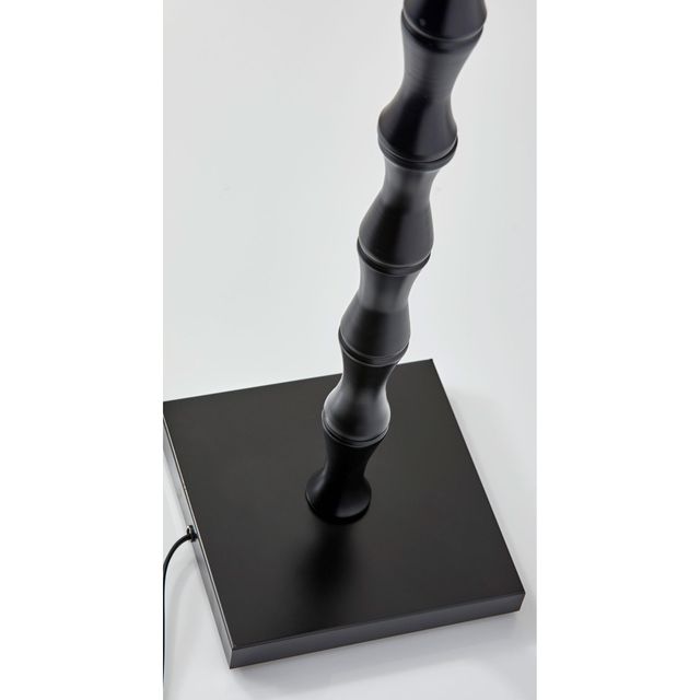 Adesso® Stratton Black Floor Lamp-1