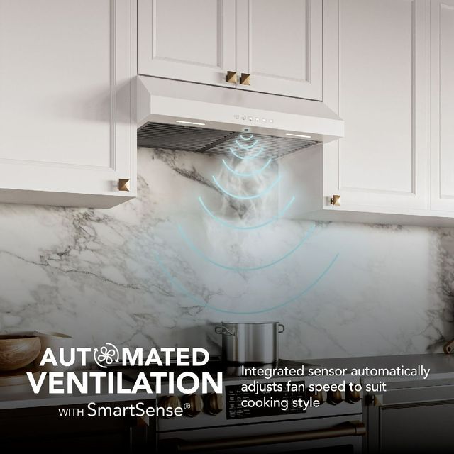 Broan® Glacier 3 Series 30" White Under Cabinet Range Hood-2