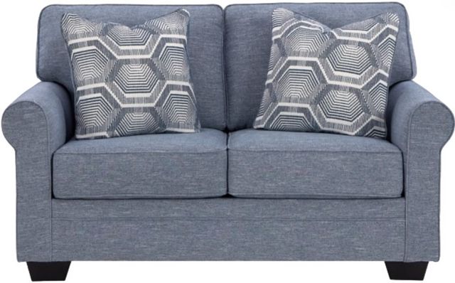 Benchcraft® Carissa Manor Denim Loveseat-1