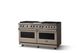 Viking® 5 Series 60" Nantucket Pro Style Dual Fuel (NG) Range with Polished Chrome Trim-2