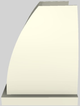 Vent-A-Hood® Designer Series 36" Biscuit Wall Mounted Range Hood-1