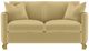 Coaster® Corliss Camel Upholstered Curved Track Arm Loveseat-1