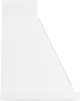 Ilve® Nostalgie II Noblesse 40" White Wall Mounted Range Hood with Brass Trim-2