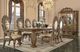 ACME Furniture Constantine 2-Piece Brown/Gold Side Chair Set-1