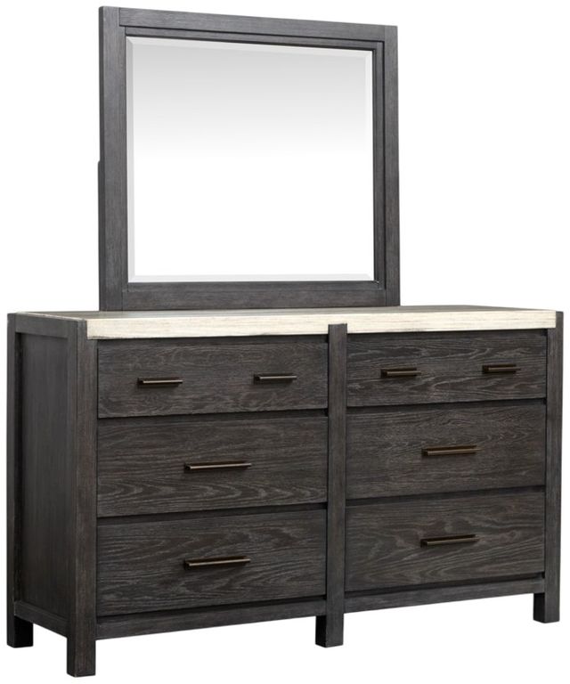 Magnussen Home® Plum Creek Ravenwood Black  Dresser and Mirror-0