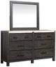 Magnussen Home® Plum Creek Ravenwood Black Dresser and Mirror-0