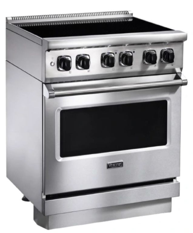 Viking® 5 Series 30" November Sky Pro Style Induction Range-2