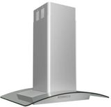 Stainless Steel with Glass Canopy