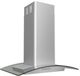 Zephyr Milano 36" Stainless Steel with Glass Canopy Island Range Hood-0