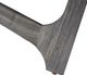 Liberty Furniture Cascade Gray End Table with Wirebrush Rustic Brown Base-5