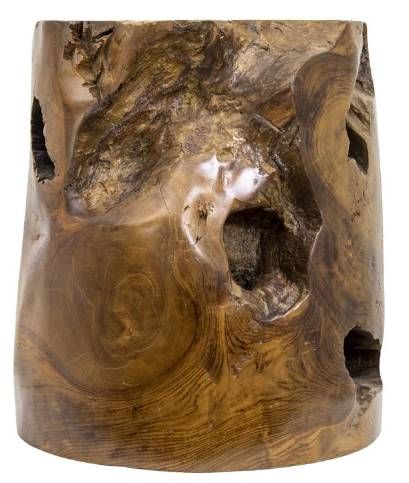 YHD Brown 16" Side Table-3