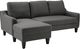 Signature Design by Ashley® Jarreau Gray Queen Sofa Chaise Sleeper-0