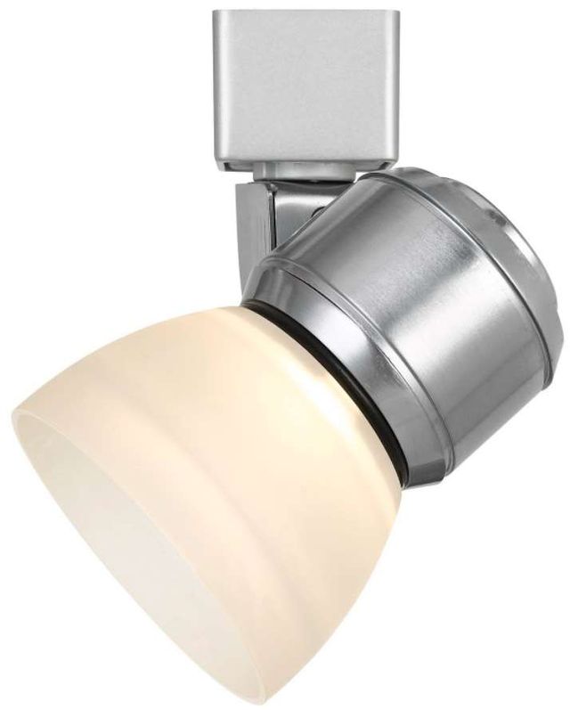 Cal® Lighting & Accessories Brushed Steel/White Track Light-1