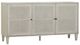Dovetail Furniture Lugano Whitewash Sideboard-0