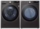 LG 4000 Series Black Steel Front Load Washer & Electric Dryer Package-0