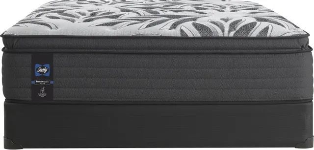 Sealy® RMHC Canada 5 Wrapped Coil Plush Pillow Top Full Mattress and Sealy® Reflexion® Lift 2.0 Double Adjustable Bed Foundation-1