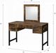 ACME Furniture Juvanth Black/Rustic Oak Vanity Desk and Mirror-2