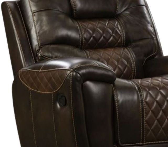 Corinthian Furniture Mcgregor 98701 Brown/Tobacco Manual Glider Recliner-1